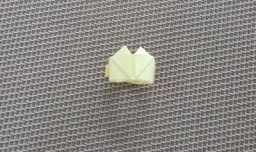 简易心形指环折法