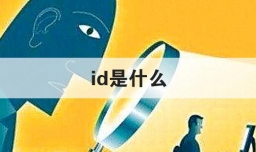 id是什么