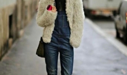 背带裤搭配什么外套