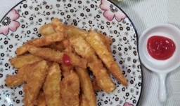 怎样做美味的红薯条？