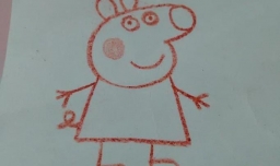 怎样画小猪佩奇