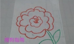 简笔画茶花的画法