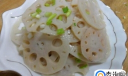 凉拌藕片的家常做法大全