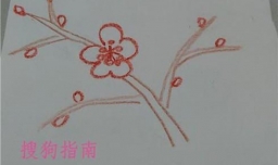 梅花简笔画怎么画   梅花的画法