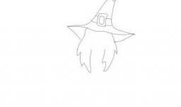 简笔画女巫怎么画