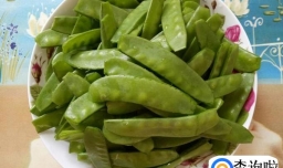 荷兰豆炒腊肠的家常做法