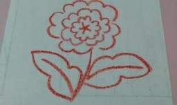 牡丹简笔画的画法