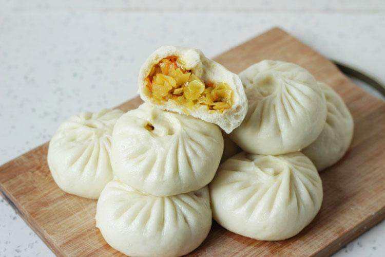 大头菜素馅包子的做法窍门