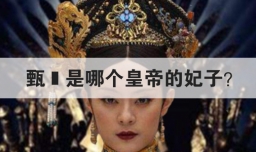 甄嬛是哪个皇帝的妃子