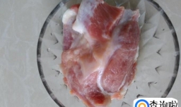 自做的糯米肉排饼