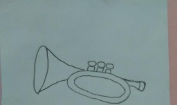 多妈简笔画乐器小号的画法