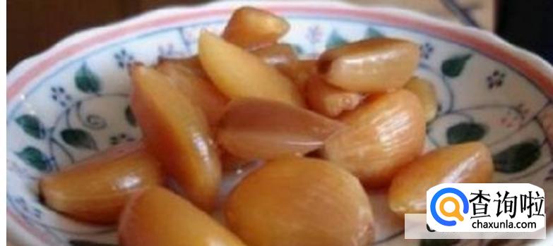 糖醋蒜的做法