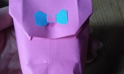 折纸礼物袋制作方法