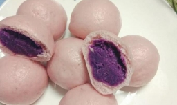 如何做奶香紫薯包？