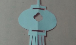 元宵节花灯剪纸怎么做