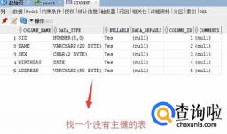 Oracle如何添加主键约束