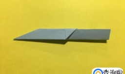 纸暗器怎么折飞刀