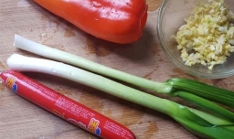 火腿跑蛋的做法