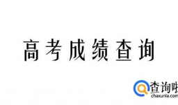 高考如何查成绩