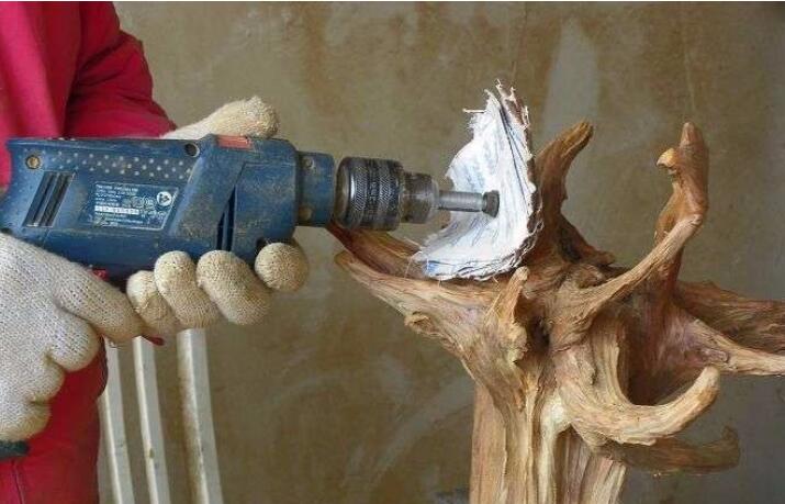 树根抛光最简单的方法