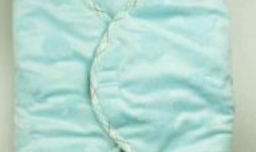 美人鱼款式的宝宝睡袋简易制作方法