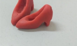 芭比娃娃简单高根鞋做法