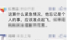 乘客忘带手机飞机返回延误90分钟 是否侵犯他人利益？