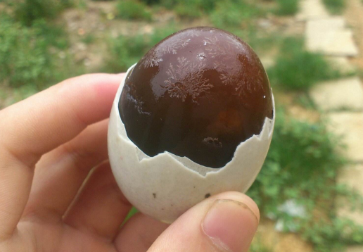 皮蛋用几种材料做成的