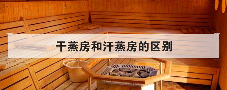 干蒸房和汗蒸房的区别