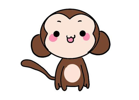 猴子简笔画