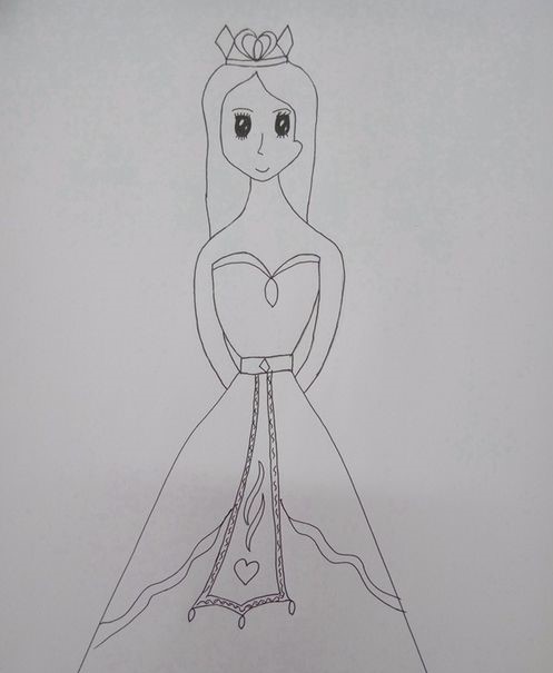 一步一步画罗丽公主