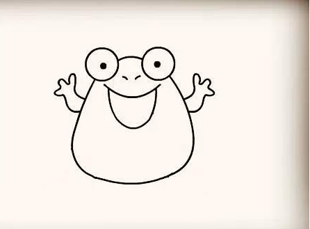 青蛙简笔画