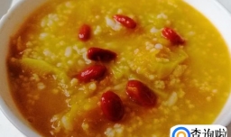 怎样做南瓜枸杞米粥？