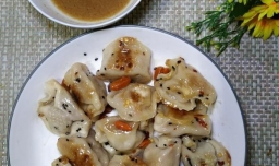 怎样做美味的芝麻酱味煎饺？