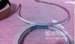 少女蝴蝶结发箍制作之优优详解