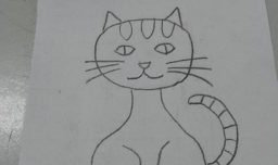 简笔可爱小猫画法