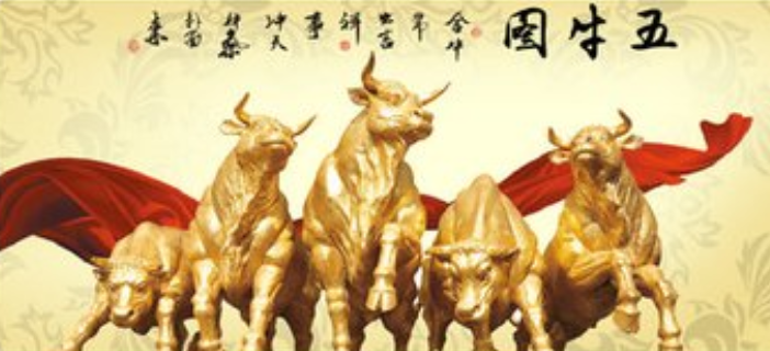 五牛图的寓意是什么