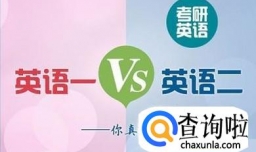 考研英语一和英语二的区别，复习资料选哪个？