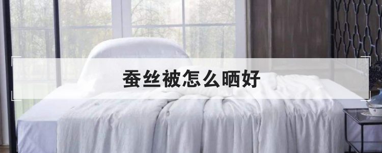 蚕丝被怎么晒好