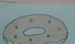 简笔画画甜甜圈