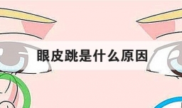 眼皮跳是什么原因
