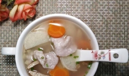 怎样做美味的茭白豆腐干儿瘦肉汤?