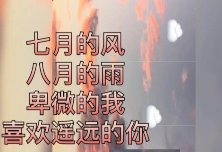 七月的风八月的雨表达什么