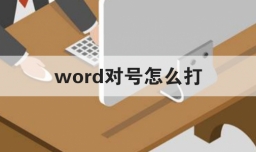 word对号怎么打