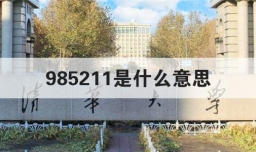985211是什么意思