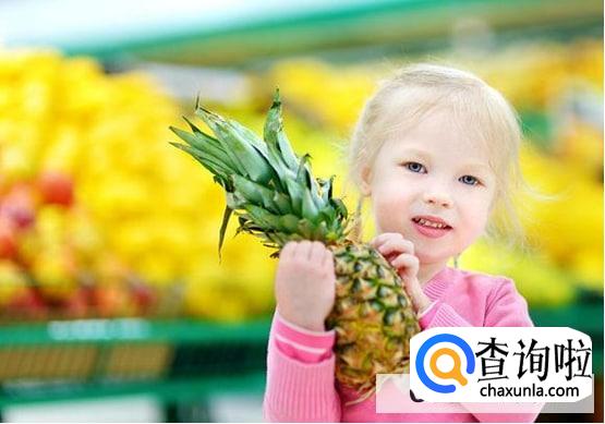 小孩能吃菠萝吗