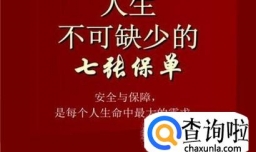 人生的七张保单是那些