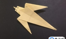 燕子的折纸方法