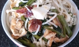 在家如何做腊味炒面？