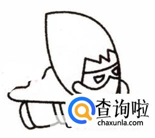 简笔画Q版超人画法